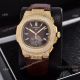 Japan Grade Copy Patek Philippe Nautilus Chrono Watches Gold Diamond Case (3)_th.jpg